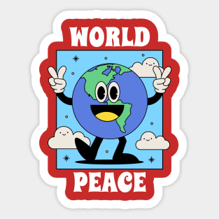 World Peace Sticker